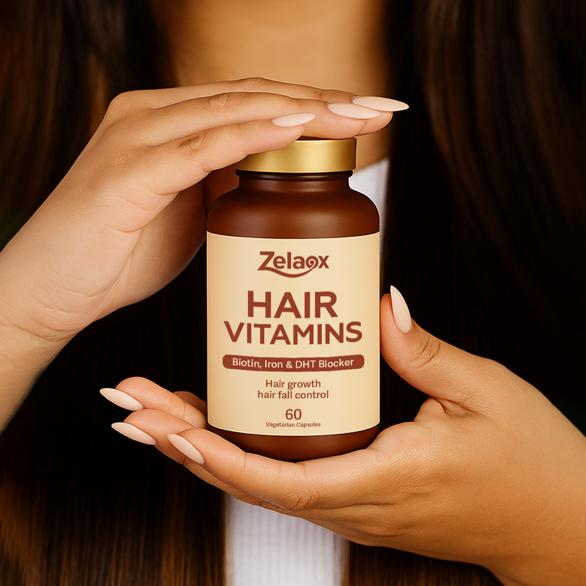 Zelaox Hair Vitamins for Hair Fall & Scalp Health