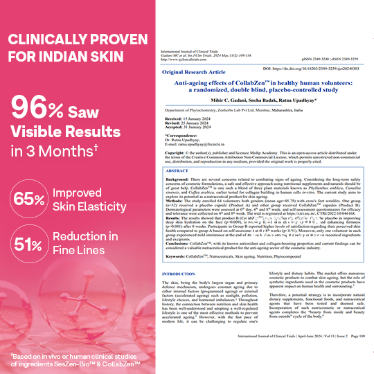 Zelaox Vegan Collagen, Clinically Proven